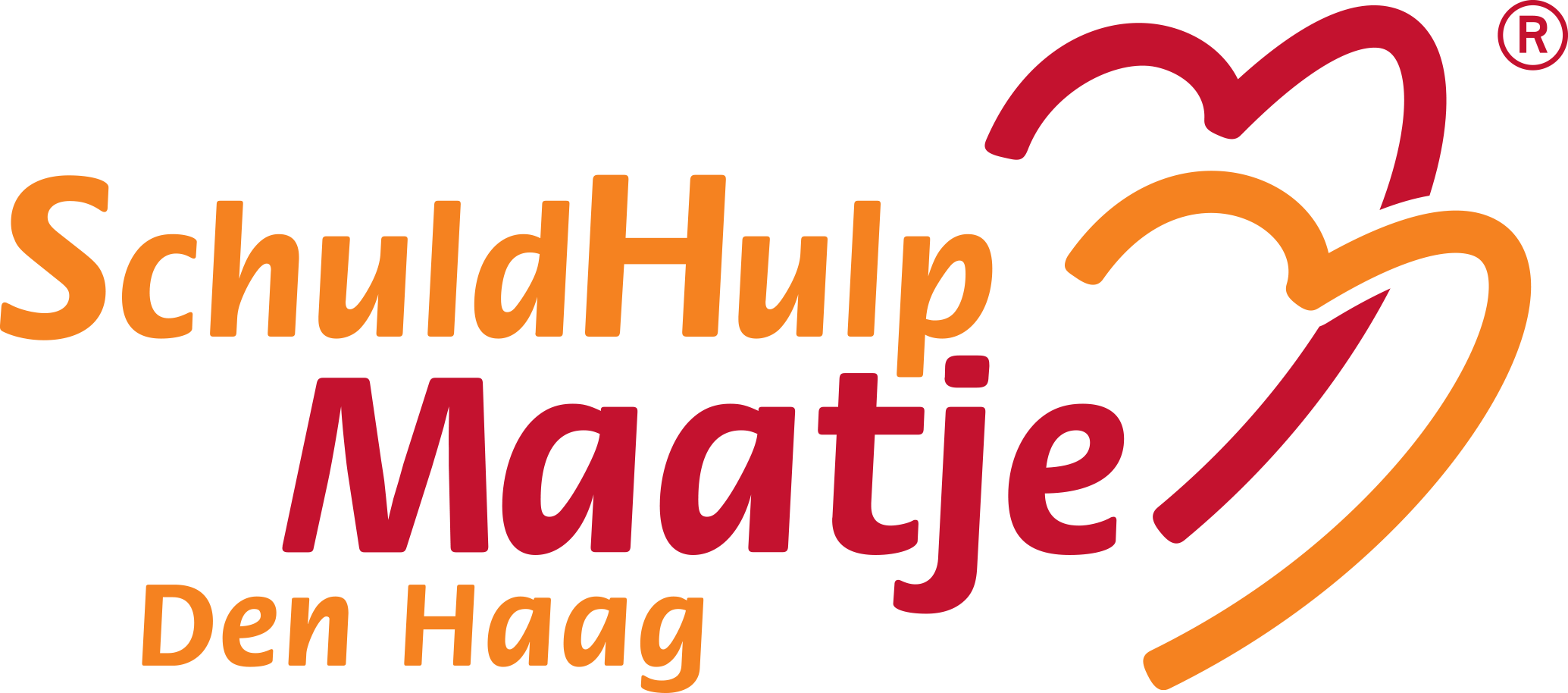 Het logo van stichting SchuldHulpMaatje Den Haag.